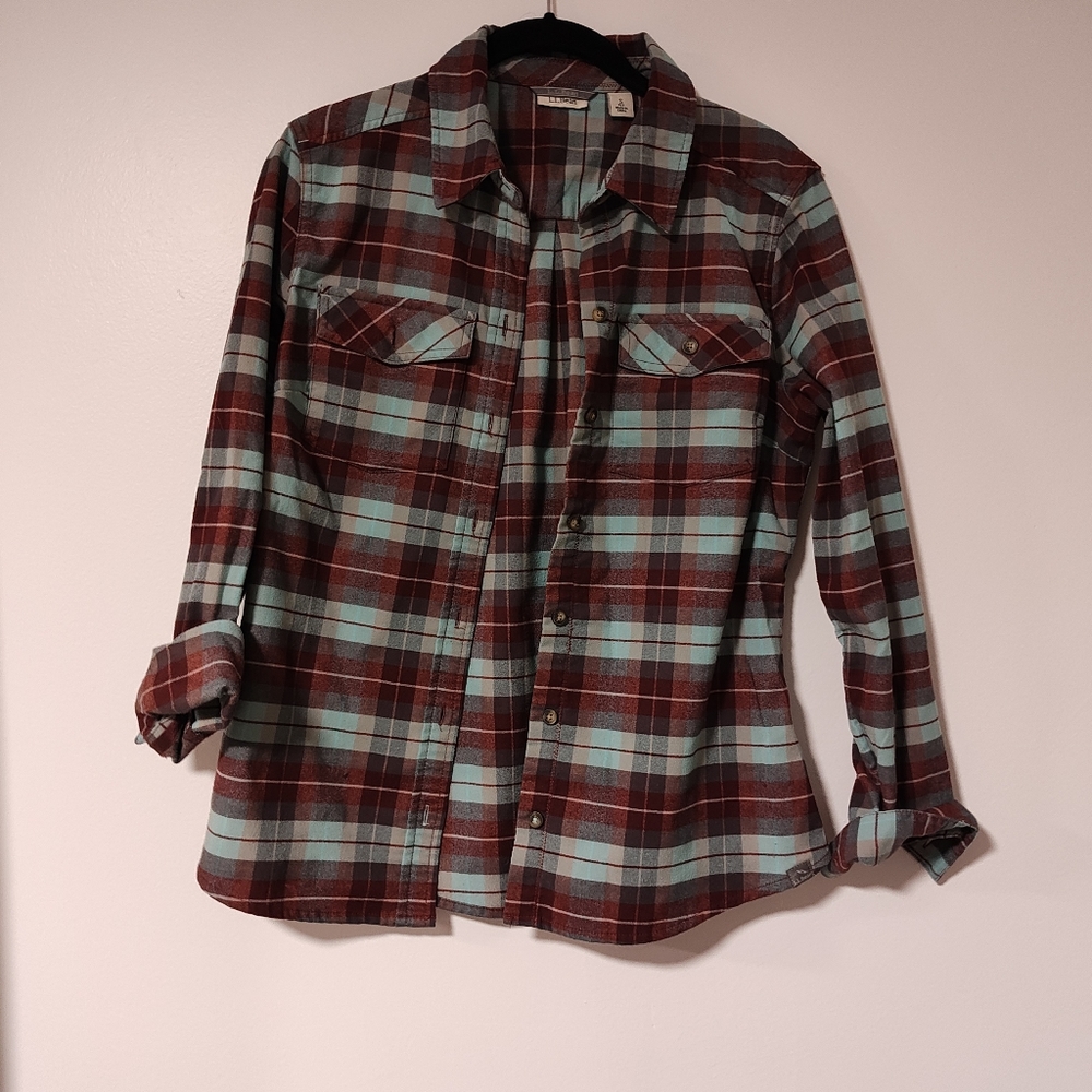 L. L. Bean Whisper Lodge Flannel Shirt